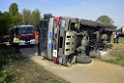 Schwerer VU LKW Zug Bergheim Kenten Koelnerstr P226